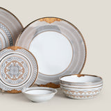 Medicci Gold & Platinum Dinner Set