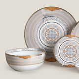 Medicci Gold & Platinum Dinner Set
