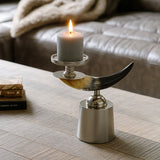 Navajo Horn Candle Holder