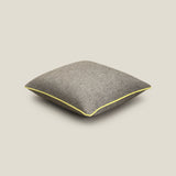 Oliver Grey–Lime Linen Cushion