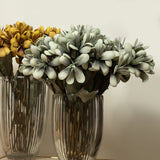 Aqua Geranium Foam Flower