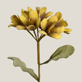 Yellow Geranium Foam Flower