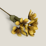 Yellow Geranium Foam Flower