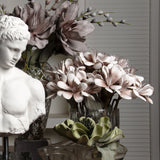 Beige Geranium Foam Flower