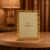 Lynk Rose Gold Brass Photo Frame