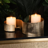 Flamebeau Gold Candle Holder L