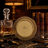 Chantilly Rose Gold Round Photo Frame