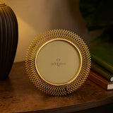 Chantilly Rose Gold Round Photo Frame