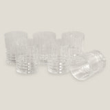 Highland Straight Tumbler Glass Set Of 6