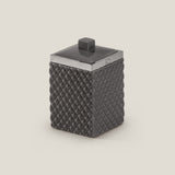 Fervo Grey & Chrome Cotton Jar