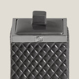 Fervo Grey & Chrome Cotton Jar