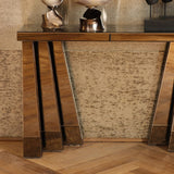 Cirio Brown Mirror Console