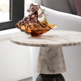 Triton Purple & Amber Shell Decor S