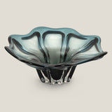 Lorea Blue Glass Decor Platter