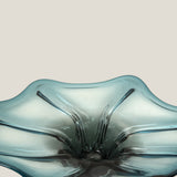 Lorea Blue Glass Decor Platter