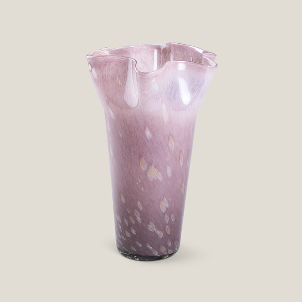 Rosefinch Blush Glass Vase