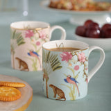 Le Jardin Pink Coffee Mug Set Of 2