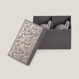 Alessi Gold & Platinum Coffee Mug Set Of 2