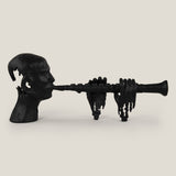 Trumpet Man Sculpture