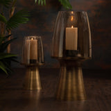 Seville Antique Brass Hurricane L