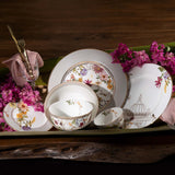 Azellia Pink & White Small Bowl