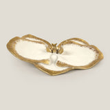 Orchid Off White & Gold Wall Decor Large