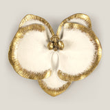Orchid Off White & Gold Wall Decor Large