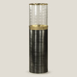 Rakan Metal & Glass Planter