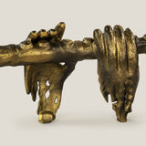 Trumpet Man Gold Sculpture