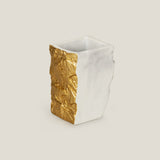 Bianco White & Gold Bath Set