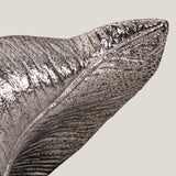 Daphne Black & Silver Leaf Bookends