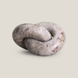 Como Beige Marble Decor Knot