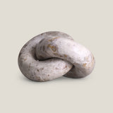 Como Beige Marble Decor Knot