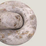 Como Beige Marble Decor Knot