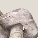 Marlow Beige Marble Decor Knot