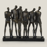 El Pueblo Bronze Sculpture