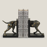 Coonhound Bronze Bookend
