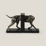 Coonhound Bronze Bookend