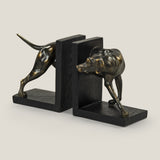 Coonhound Bronze Bookend
