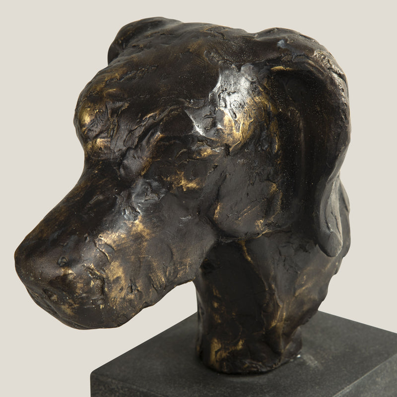 Coonhound Bronze Sculpture