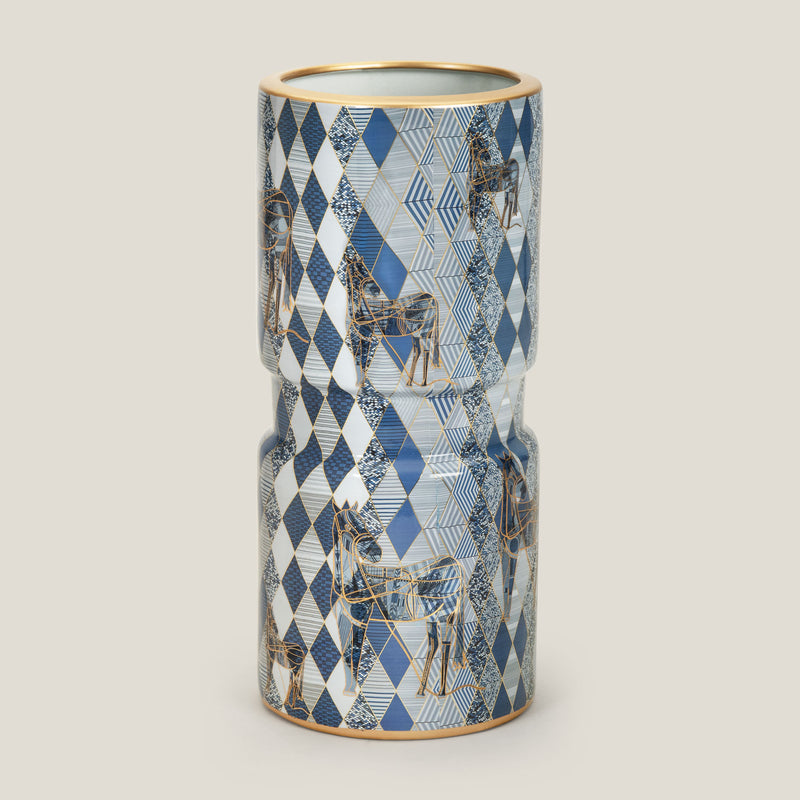 Argyle Blue Ceramic Vase