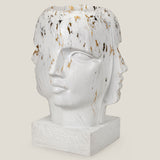 Auguste White Marble Planter