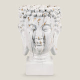 Buddha White Marble Planter