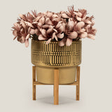 Trellis Gold Planter