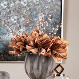 Orange Daffodil Foam Flower