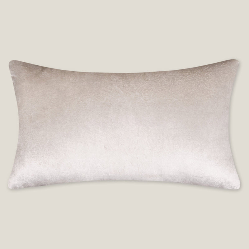 Besseha Off White Emb. Velvet Cushion Cover