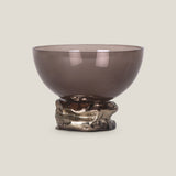 Eternity Brown & Gold Decor Bowl