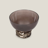 Eternity Brown & Gold Decor Bowl