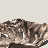 Eternity Gold Metal Decor Platter