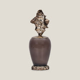 Eternity Brown & Gold Decor Jar S